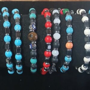 bracciali uomo pietre naturali
