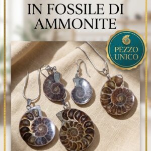 COLLANE E ORECCHINI IN AMMONITE